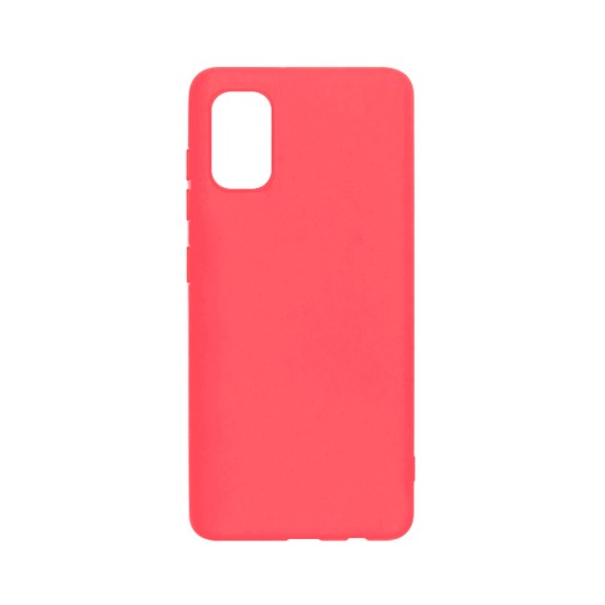 Capa de Silicone para Samsung Galaxy A41 Vermelho